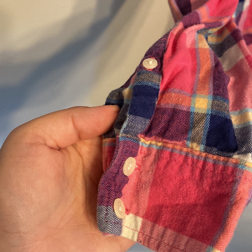 Pink Plaid Flannel - Picture 5 of 6